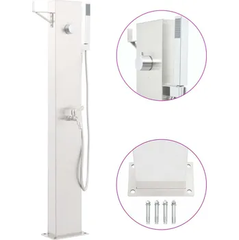 Vodovodní baterie Zahradní sprchová baterie 110 cm nerezová ocel - 8719883783413