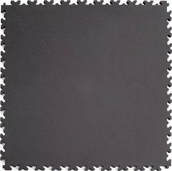 vinylová podlaha Grafitová plastová PVC zátěžová dlažba Fortelock Industry ECO Premium 2020 (kůže) - 51 x 51 x 0,7 cm