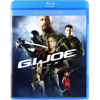 G I JOE Blu-ray 3D disk