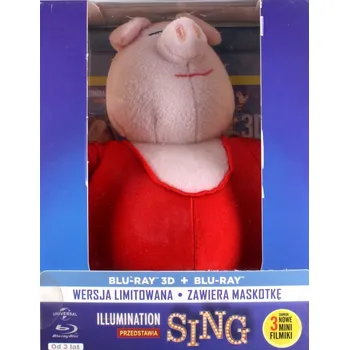 Blu-ray film Sing + Pluszak Blu-ray disk