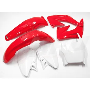 UFO sada plastů HONDA CR 125/250 '04-'07 (červená/bílá)