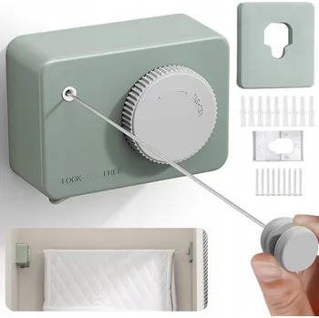 DLOUHÁ ROZTAHOVACÍ ŠŇŮRA NA PRÁDLO 4,2M ODOLNÁ ŠŇŮRA NA SUŠENÍ PRÁDLA