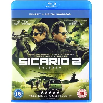 Blu-ray film Sicario 2: Soldado – Blu-ray disk