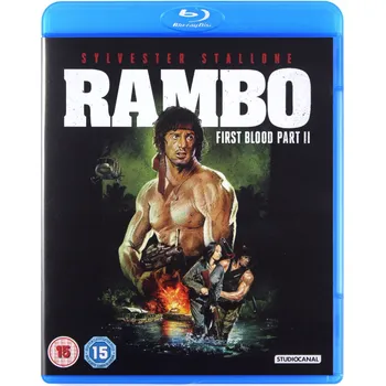 Rambo: First Blood Part II (Rambo 2) Blu-ray disk