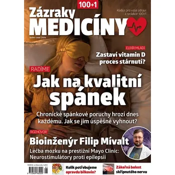 Časopis Zázraky medicíny 1-2/2026 - Jak na kvalitní spánek