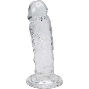 Dildo Alive Majestic Jelly dildo 15 cm transparentní