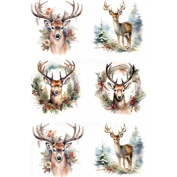 Přisada na vaření a pečení Myslivost vzor č.6 - (jedlý papír nebo fondánový list) - Úprava na přání +20 Kč / Jedlý papír / Bez decor gelu