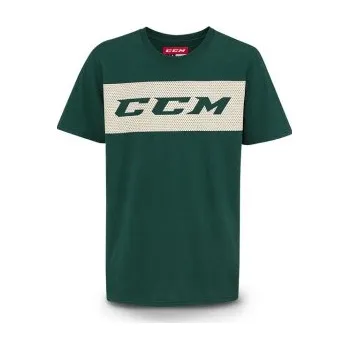 Oblečení a móda CCM Triko CCM True 2 Hockey Cotton SR, Barva GRN, Velikost S 500081