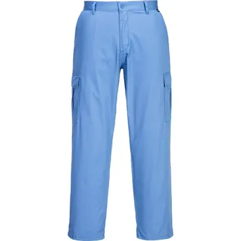 montérky PORTWEST Kalhoty ESD AS11 do pasu, antistatické POR-AS11HBRXXL 2XL Modrá hamilton