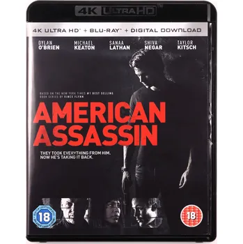 American Assassin Blu-ray disk
