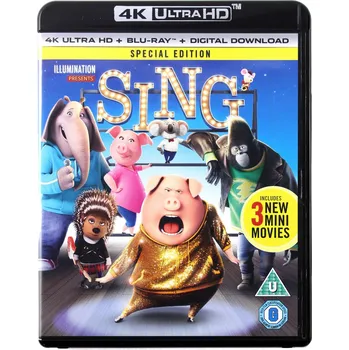 Blu-ray film Sing Blu-ray disk