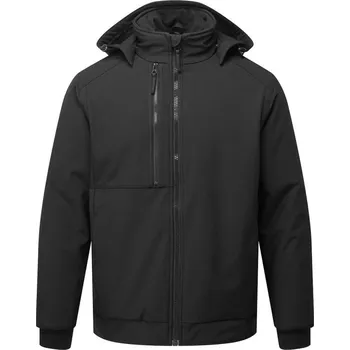 pracovní bunda PORTWEST Bunda WX2 Eco CD874, softshell, zateplená POR-CD874BKRXL XL Černá Standartní