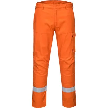 montérky PORTWEST Kalhoty Bizflame Ultra FR66 do pasu POR-FR66ORR30 Oranžová 30