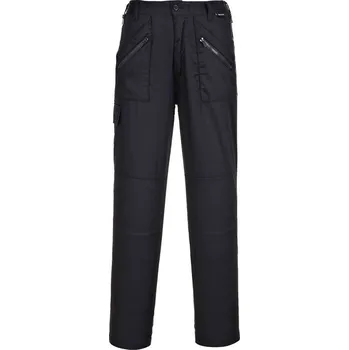 montérky PORTWEST Kalhoty S687 do pasu, dámské POR-S687BKTXXL 2XL Černá Prodložené na výšku 183 cm