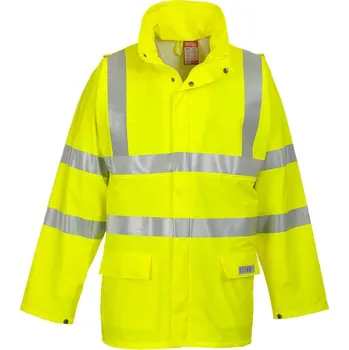 pracovní bunda PORTWEST Bunda Sealtex Flame Hi-Vis FR41, reflexní POR-FR41YERL L Žlutá