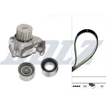 Vodní pumpa + sada ozubeného řemene DOLZ KD185