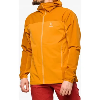 Pánská softshellová bunda Bunda Haglöfs Haglofs Moran Softshell Hood vel. S