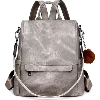 Městský batoh Crossbody batůžek s popruhem Dafné Šedý 17L