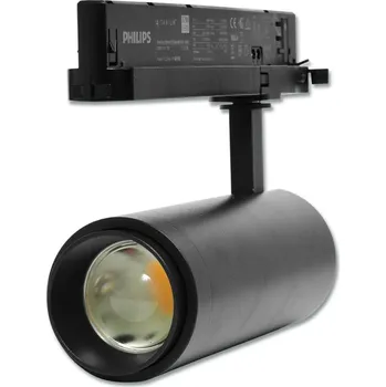 Ecolite TRACK Svítidlo na lišt. syst. (3f)15-60st.,30W,4100K,černá TR-TL-30W/CR/NA