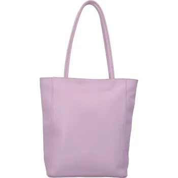 Kabelka Luxusní dámská kožená kabelka Jane, fialková