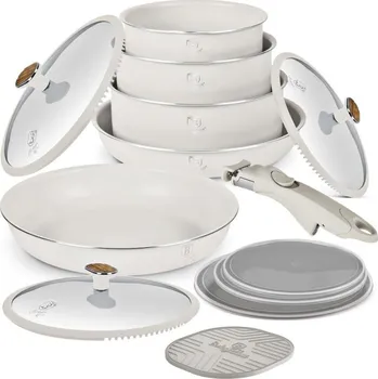 Berlingerhaus Sada nádobí s titanovým povrchem 13 ks Sahara Nordic Collection + Doprava ZDARMA