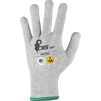 Pracovní rukavice CXS Rukavice LIPEZ, antistatické, ESD, vel. 06