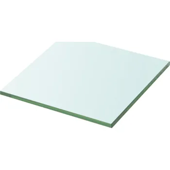 police Policová deska sklo čiré 30x30 cm - 8718475526902