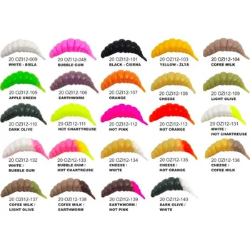 Umělá nástraha Dipované umělé nástrahy FishUP OZI 30mm-1,2"/10ks Barva: Hot Pink