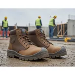 SAFETY JOGGER Obuv DAKAR S3 LG, SR, SC, CI, FO, různé barvy Velikost 42 (UK-8) hnědá