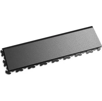 vinylová podlaha Černý PVC vinylový nájezd "typ B" Invisible 2034 (hadí kůže), Fortelock - 45,3 x 14,5 x 0,67 cm