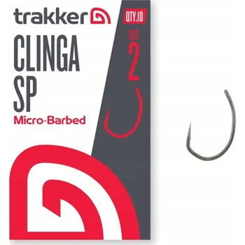 Rybářský háček Háčky s protihrotem na kapry Trakker Clinga SP s mikro protihrotem, vel. 2