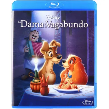 Blu-ray film Lady and the Tramp Blu-ray disk