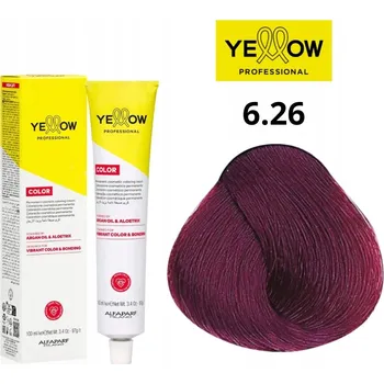 Barva na vlasy Alfaparf Yellow č. 6.26 100ml barva na vlasy