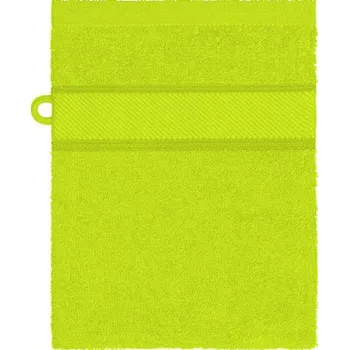 Myrtle beach Bavlněná žínka MB440 Acid Yellow 15 x 21 cm