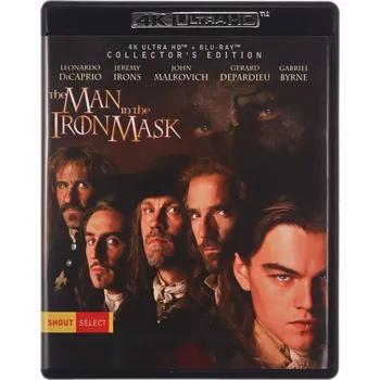 Człowiek w żelaznej masce Blu-ray disk