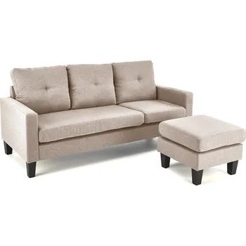 Pohovka Pohovka Gerson s podnožkou - Halmar Béžová 180x80 cm