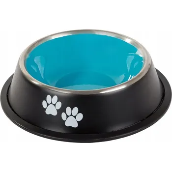 Miska pro psa Jedna kovová miska Rozz černá 1 l