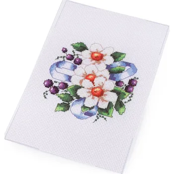 Vyšívací vzor Sada vyšívání - předloha, jehla, bavlnky