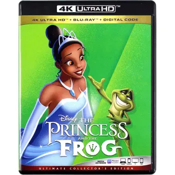 Blu-ray film The Princess and the Frog Blu-ray disk