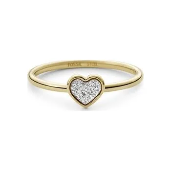 Prsten Fossil Prstýnek JF03943710510 Zlatá 12_13