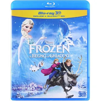Blu-ray film Frozen na Blu-ray disku