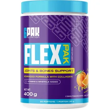 Kloubní výživa 6Pak Nutrition Flex Pak - 400 g, pomeranč Velikost: 400 g, Příchuť: pomeranč