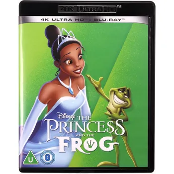 Blu-ray film The Princess And The Frog Princezna a žabák Blu-ray 4K disk