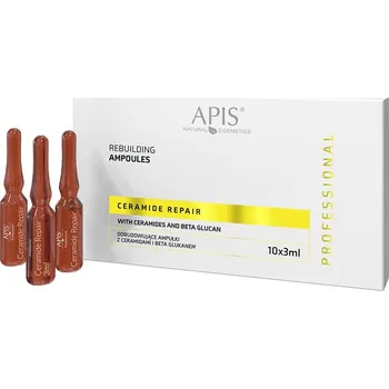 Pleťové sérum Apis Natural Cosmetics CERAMIDE REPAIR 10 x 3 ml obnovující ampulky s ceramidy a beta glukanem