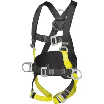 Vak na lezecké lano PORTWEST Postroj Portwest dvoubodový Comfort Plus FP15 POR-FP15BKR Černá