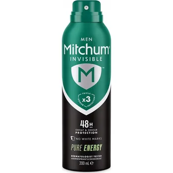 Mitchum Invisible Pure Energy 200 Ml sprej