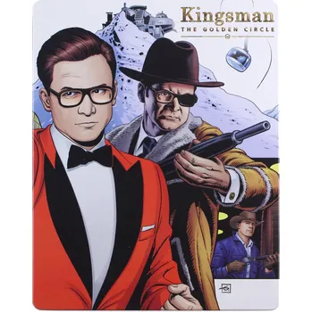 Kingsman: The Golden Circle (Kingsman: Złoty krąg) (steelbook) Blu-ray disk