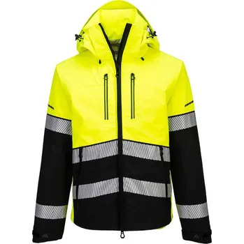 pracovní bunda PORTWEST Bunda EV465 (3L) Hi-Vis, reflexní POR-EV465YBRXXXL 3XL Žlutá/černá