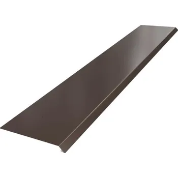 Zahradní domek Okapní lišta PRECIT 200 mm RAL8017 0.5mm 2 m