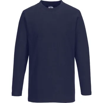 pracovní tričko PORTWEST Tričko B196, dlouhý rukáv POR-B196NARXXL 2XL Navy